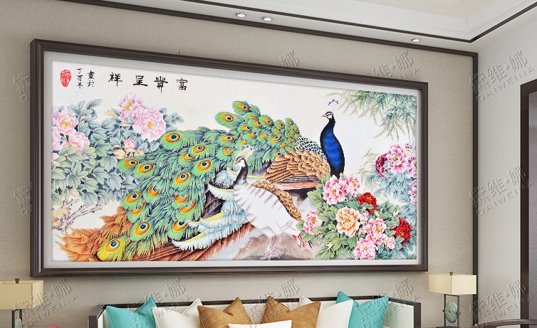 ผีเสื้อ ชุดปักครอสติส พิมพ์ลาย ครอสติสจีน งานฝีมือทำที่บ้าน DIY