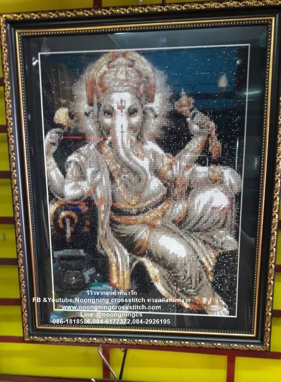 ปลากัด สวยงาม ครอสติสคริสตัล Diamond painting โมเสก ภาพติดเพชร งานฝีมือทำที่บ้าน DIY