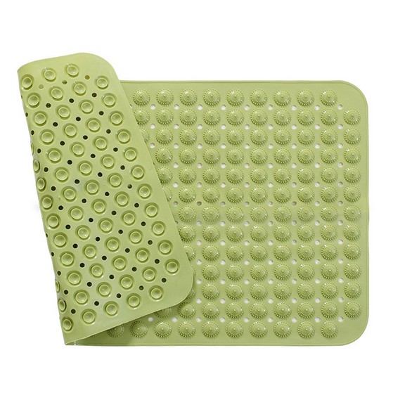 แผ่นกันลื่น แผ่นรองกันลื่น PVC ห้องน้ำพรมกันลื่น พื้นห้องน้ำ แผ่นสูญญากาศปูกันลื่นล้ม เนื้อขรุขระ แผ่นซิลิโคนกันลื่น