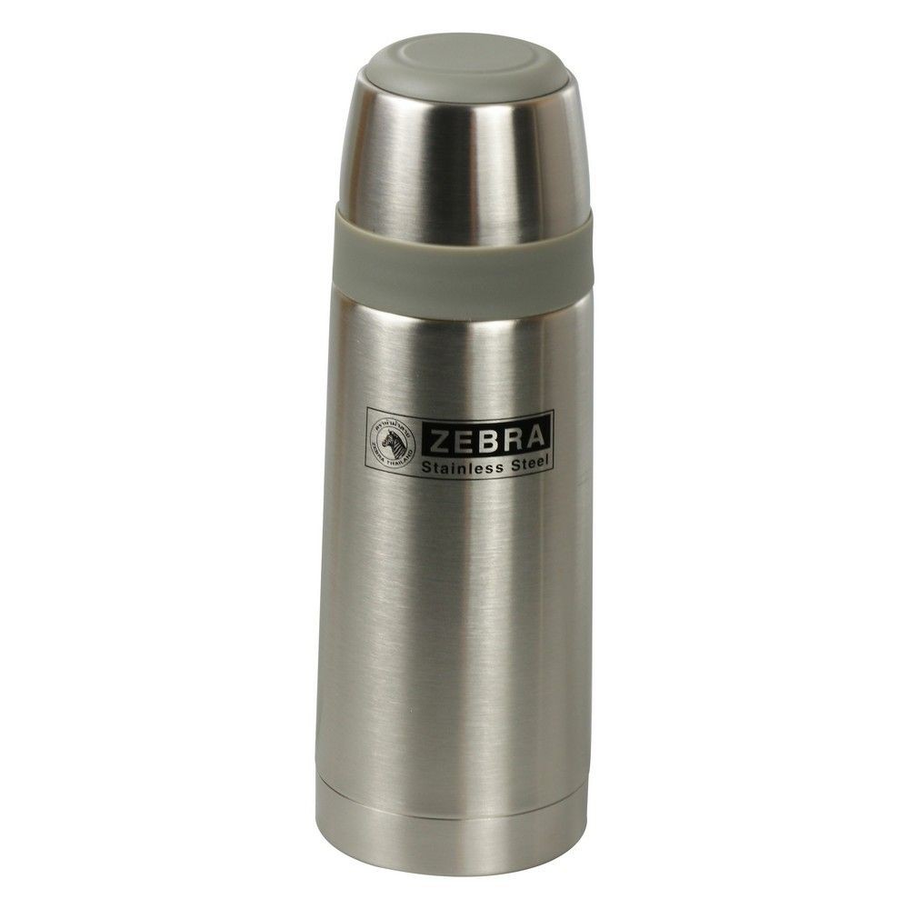 กระติกสุญญากาศ หัวม้าลาย PRIMA II 0.35 ลิตร VACUUM FLASK ZEBRA PRIMA II 0.35L STAINLESS