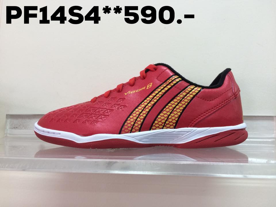 PAN รองเท้าฟุตซอล PF15S4 แดง เบอร์ 32-38