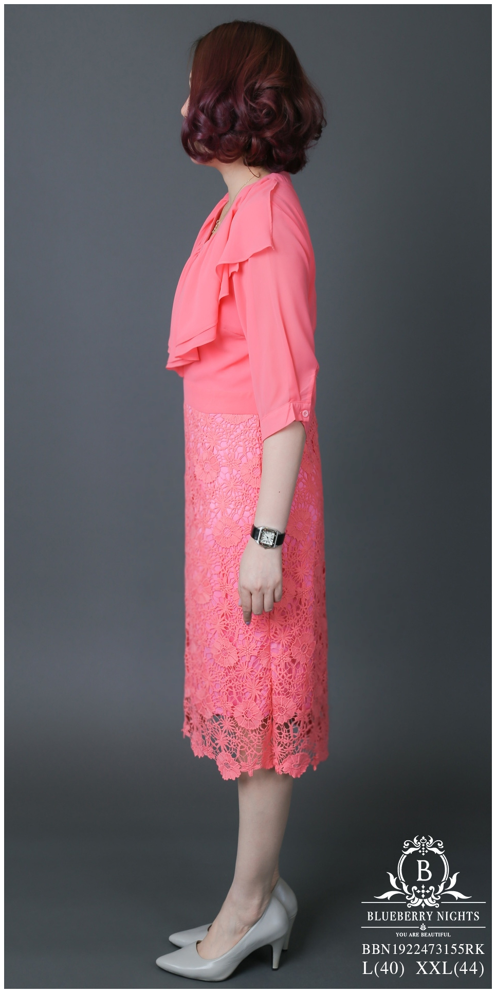 SaLe++13393**เดรสผ้าลูกไม้อิตาลีมิกซ์ผ้าชีฟองเกรดพรีเมี่ยมนำเข้าอย่างดี ดีเทลช่วงบนผ้าชีฟองสีพื้นคอระบายสวยเก๋ ช่วงล่างผ้าลูกไม้เนื้อผ้าใส่สบายไม่ระคายเคืองผิว มีซับในทั้งตัว มีซิปหลังยาว สำเนา