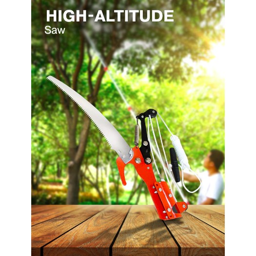 !!สินค้าขายดี!! เลื่อยโค้งตัดแต่งกิ่งไม้สูง เลื่อยโค้งขนาดเล็ก High-Altitude Saw