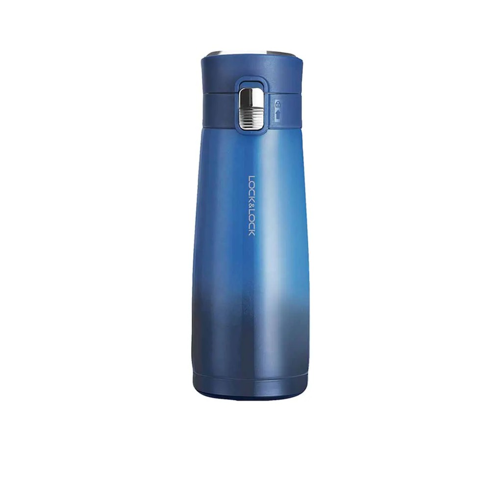 LOCK&LOCK กระบอกน้ำสุญญากาศ รุ่น LHC3234BLU ขนาด 450 มล. สีน้ำเงินเข้ม