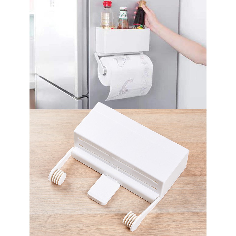 !!สินค้าขายดี!! ชั้นวางของข้างตู้เย็น ชั้นวางของอเนกประสงค์ Refrigerator Side Rack Multi-purpose shelf