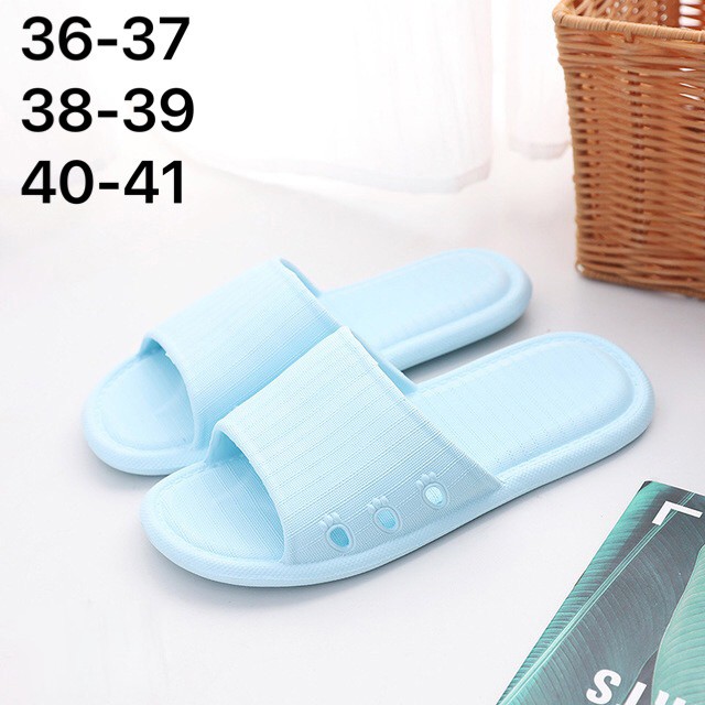 รองเท้าแตะ รองเท้ากันลื่น รองเท้าแตะ ใส่ในบ้าน และห้องน้ำ ทำจากยาง EVA เนื้อนิ่มมาก ใส่ได้ทั้งชายและหญิง