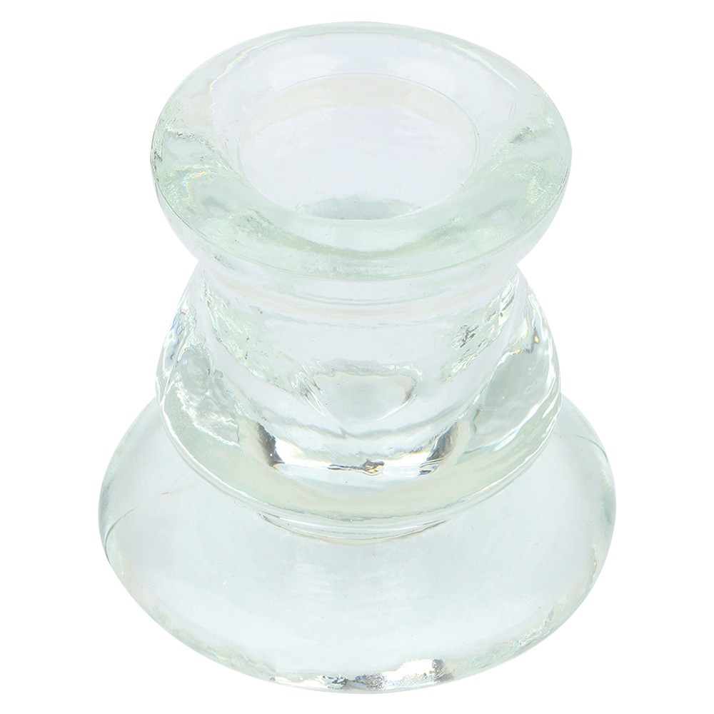 ธูปไฟฟ้า เทียนไฟฟ้า ธูปเทียนไฟฟ้า LED เชิงแก้ว RIN 2นิ้ว สีใส