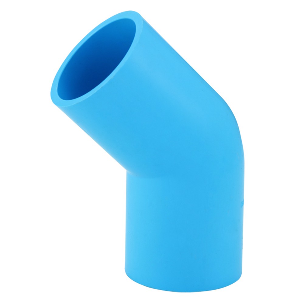 ท่อประปา ข้อต่อ ท่อน้ำ ท่อPVC ข้องอ 45-หนา SCG 2 นิ้ว สีฟ้า ELBOW 45 SOCKET PVC SCG 2" LITE BLUE