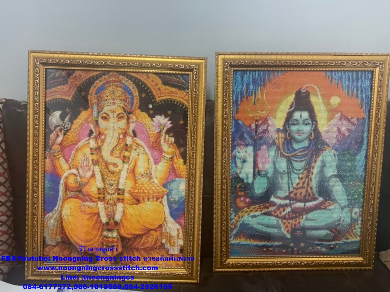 ปฐมเทศนา วันอาสาฬหบูชา พระพุทธเจ้า ครอสติสคริสตัล Diamond painting โมเสก ภาพติดเพชร งานฝีมือทำที่บ้าน DIY