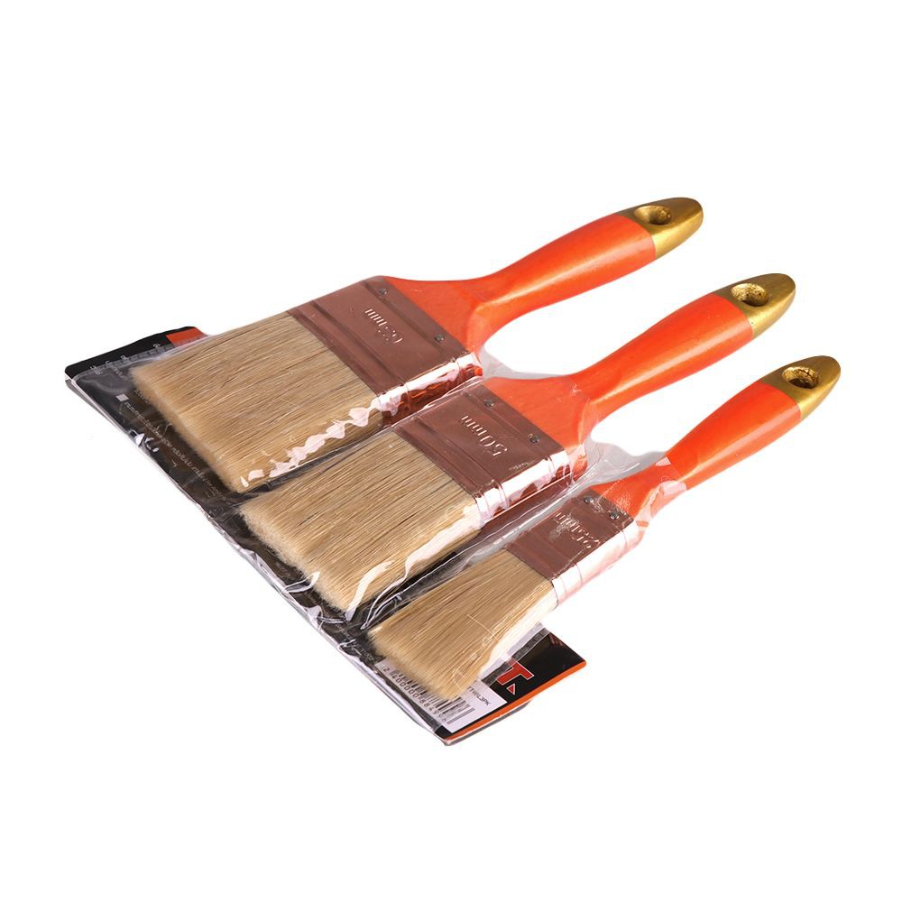 เซ็ตแปรงทาสีขนใยสังเคราะห์ FITT #BL3PK อุปกรณ์ทาสีSYNTHETIC FIBER BRUSH SET FITT #BL3PK 3EA