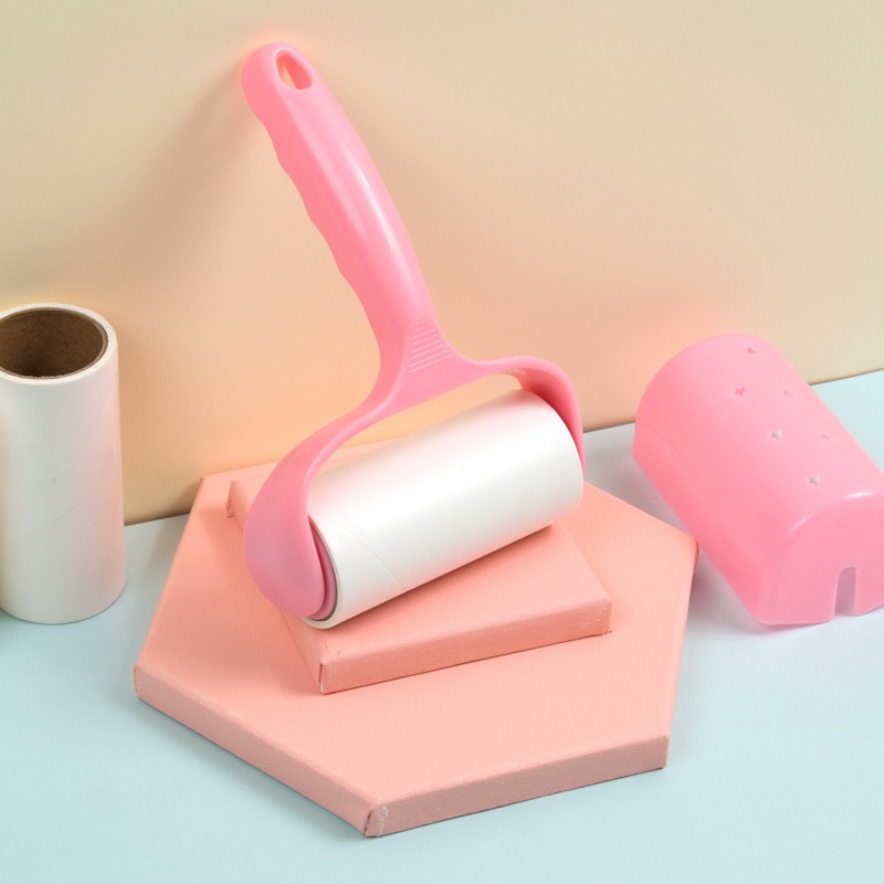 （IZ-001）INITIAL LIFE 🐶ลูกกลิ้งกำจัดขน🐈 เก็บขนและฝุ่น ลูกกลิงทำความสะอาด 10cm粘毛器