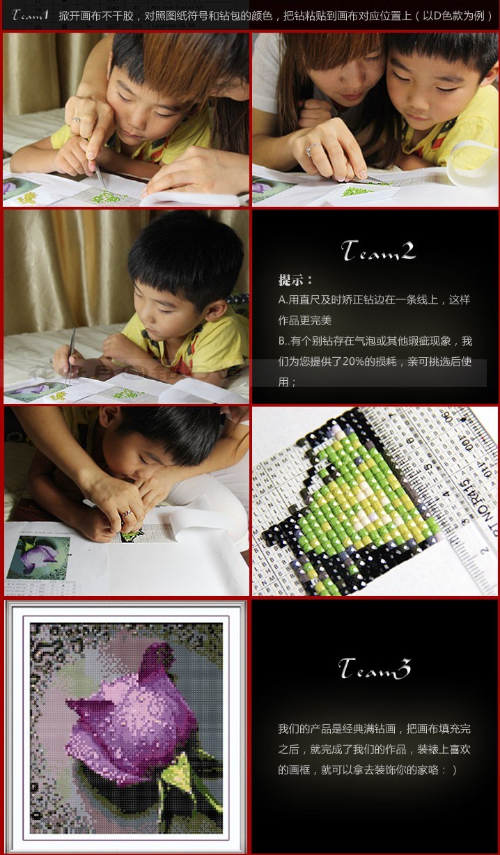 นกยูง ครอสติสคริสตัล Diamond painting โมเสก ภาพติดเพชร งานฝีมือ DIY