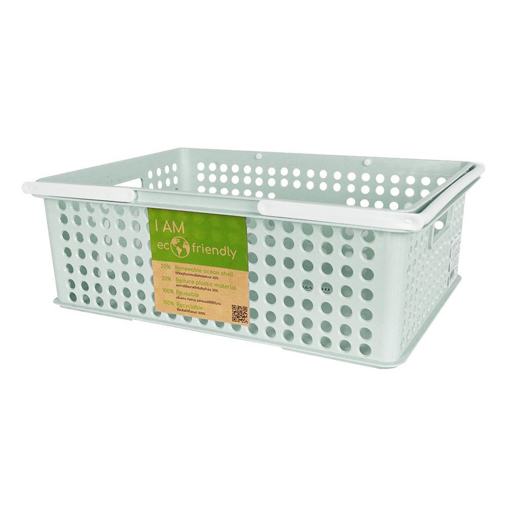 กล่องซ้อนได้ 5080M FRIENDLY สีเขียว