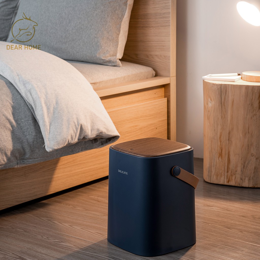 Dear Home ถังขยะในบ้าน,ห้องนั่งเล่น,ห้องนอน,ห้องน้ำ,ห้องครัว,ถังขยะ,ถังขยะมีฝาปิด,ถัง,ที่ใส่ขยะ,ถังขยะมีหูหิ้ว,ถังขยะฝา