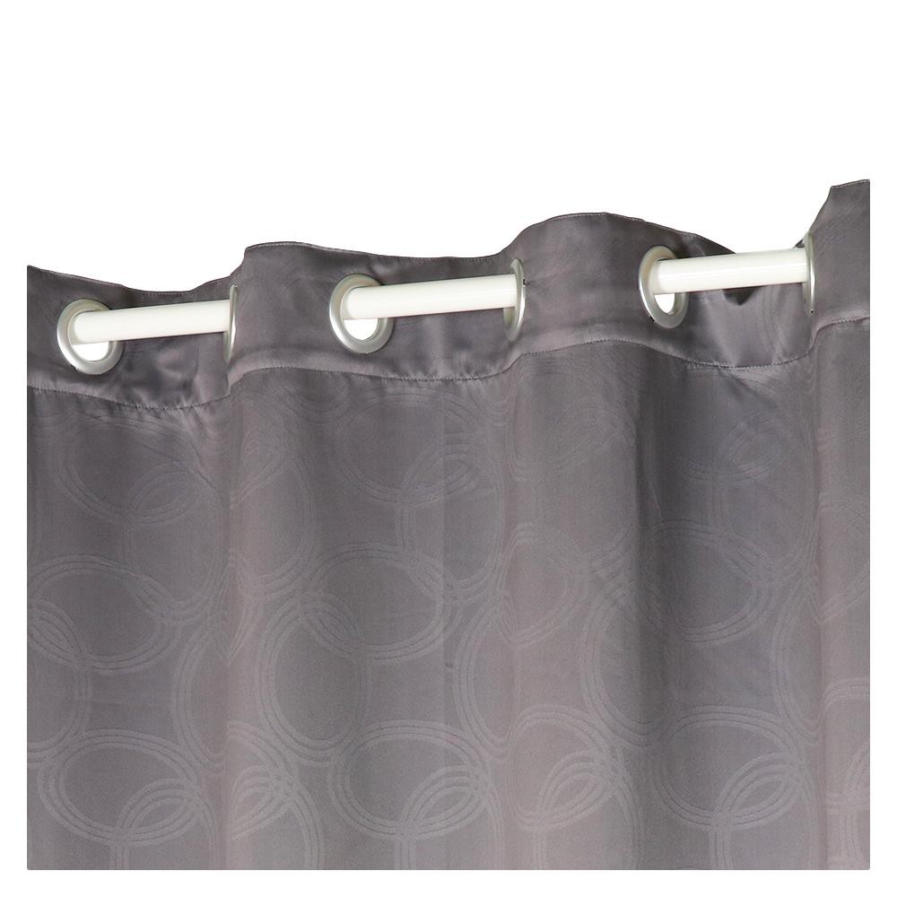ผ้าม่านEYELET CHILD FREEDOM STYLE CANEEL UV 140X220 ซม. สีเทา ผ้าม่านประตู CURTAIN ผ้าม่านและมู่ลี่