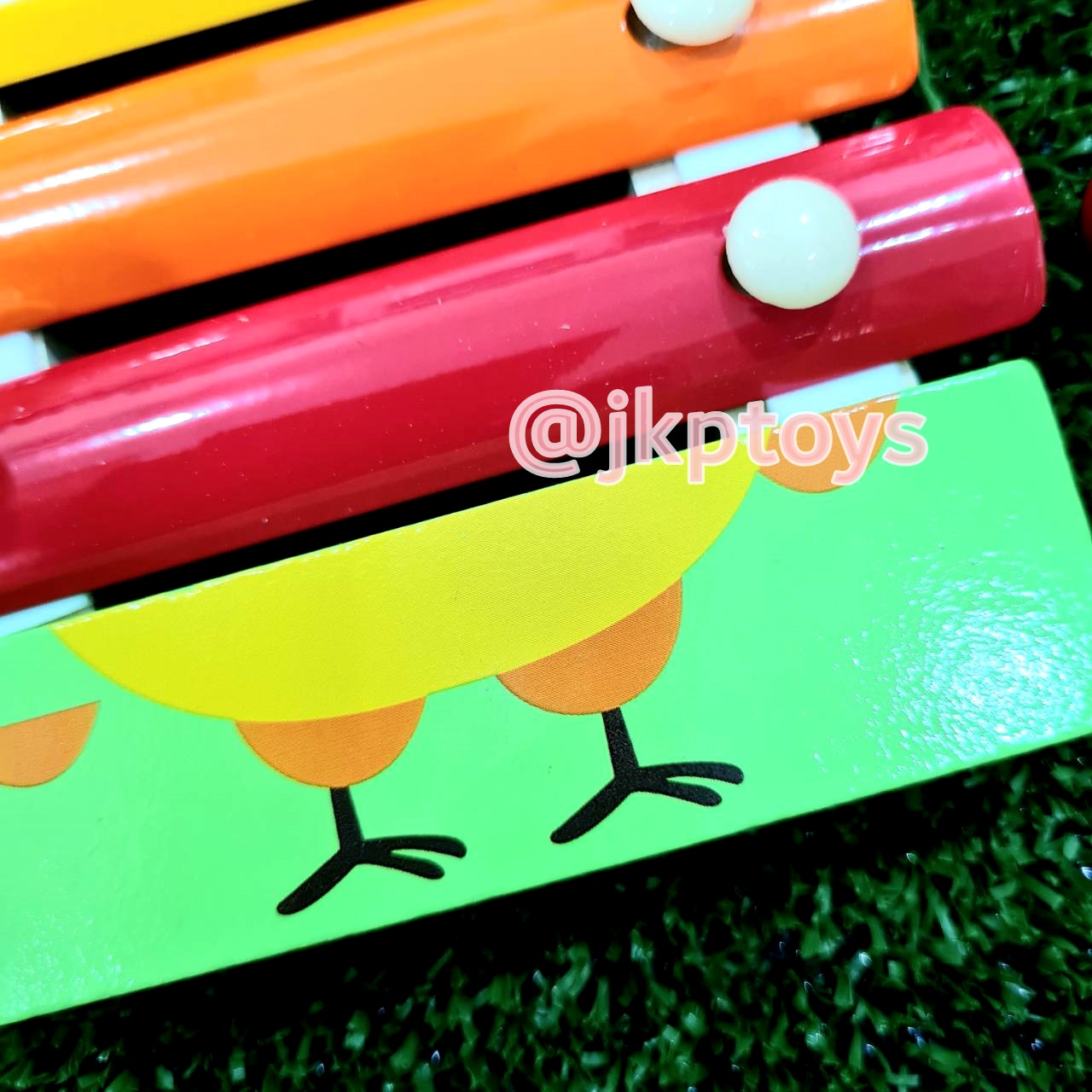 ของเล่นไม้เสริมพัฒนาการ ระนาดไม้ลายสัตว์