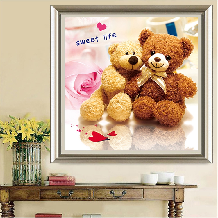 เจ้าแม่กวนอิม ครอสติสคริสตัล Diamond painting โมเสก ภาพติดเพชร งานฝีมือ DIY