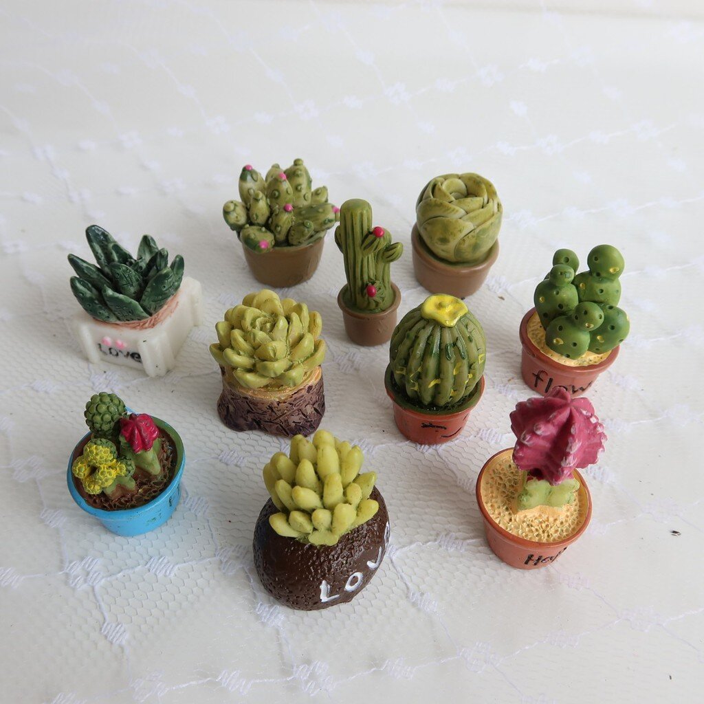 ตุ๊กตาแต่งสวน แคคตัส