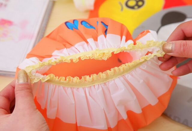 พร้อมส่ง หมวกคลุมผมอาบน้ำลายการ์ตูน