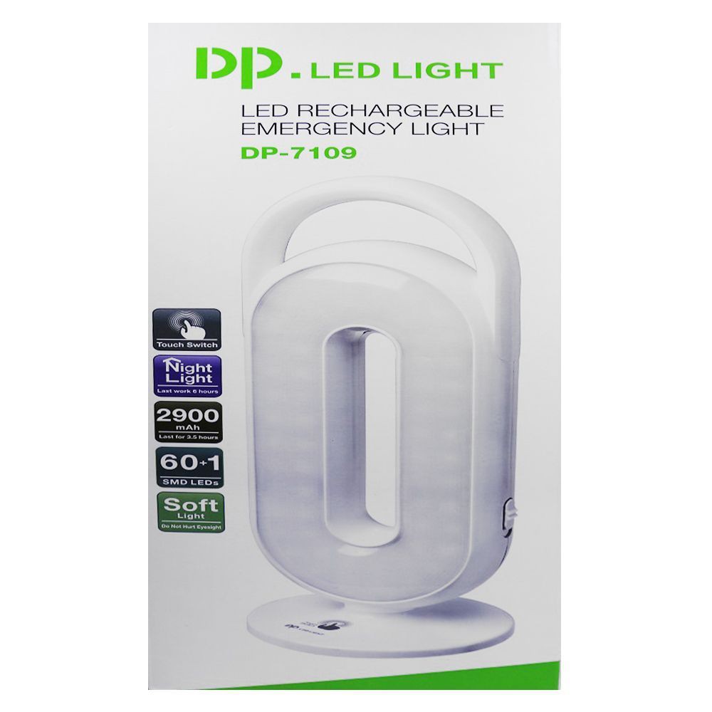 ไฟ LED CAMPING DP-7109 6 วัตต์ DAYLIGHT สีขาว อุปกรณ์ส่องสว่าง