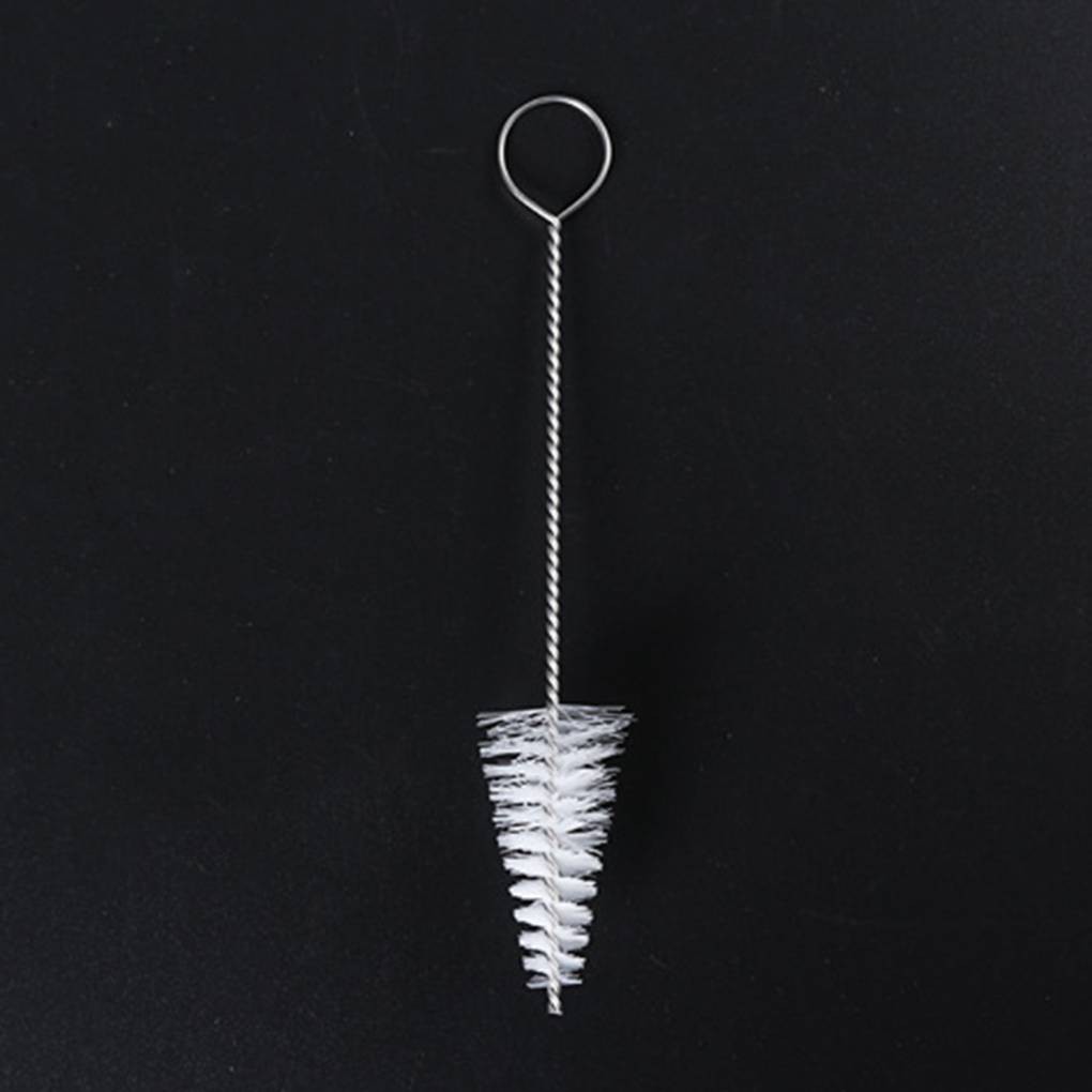 อุปกรณ์แปรงขนไนล่อนสแตนเลสทองเหลืองสําหรับทําความสะอาดขวดนมเบเกอรี่ SWHM