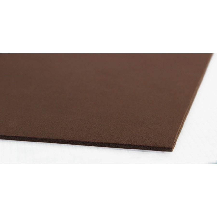 G1-FB1-สีน้ำตาล แผ่นโฟมยาง ขนาด 55x55 ซม. หนา 2 มม. จำนวน 5 แผ่น