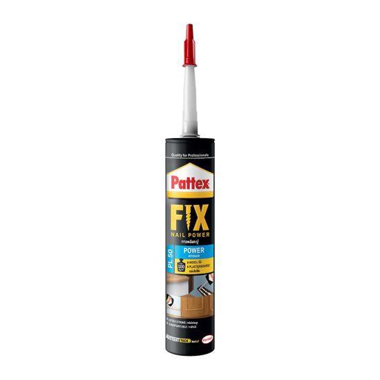 กาวตะปู สูตรน้ำ PL50 PATTEX รุ่น 1046771 ขนาด 400 กรัม สีขาว ยึดได้ง่ายและเร็ว สำหรับวัสดุทุกประเภท แรงยึดเกาะสูง