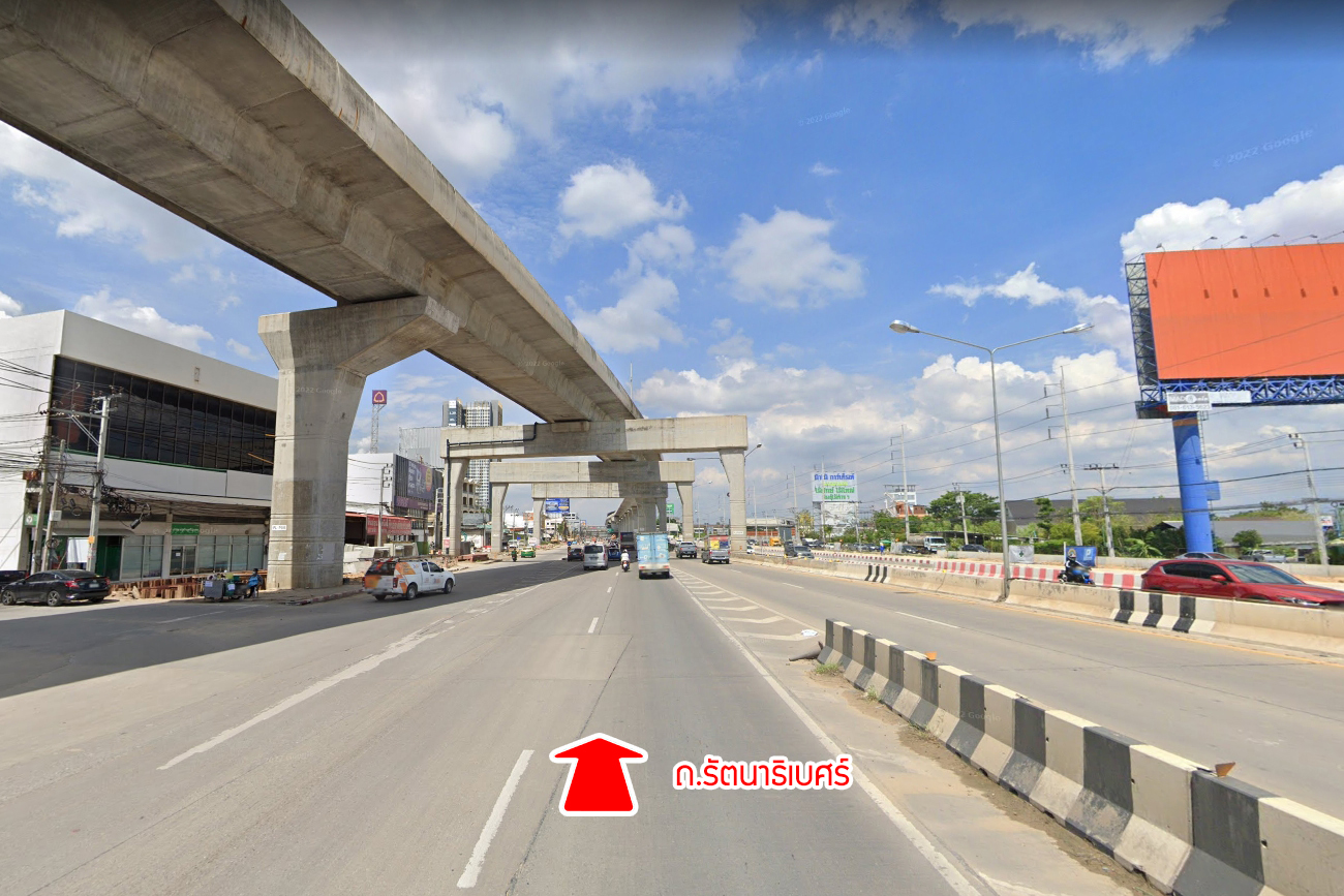 76924-ขายที่ดินแปลงมุม ติดถนน 2 ด้าน ซอยวัดไผ่เหลือง รัตนาธิเบศร์ บางรักพัฒนา นนทบุรี