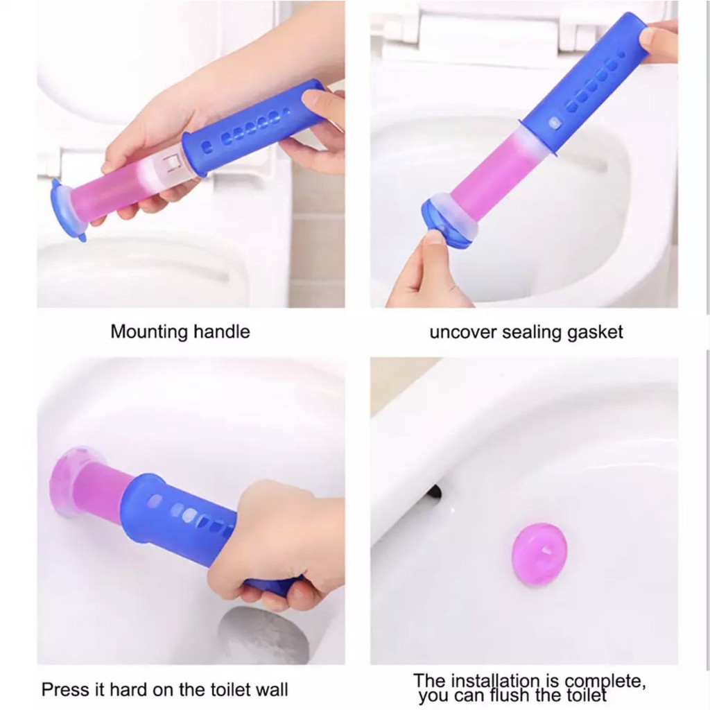 เจลดับกลิ่นชักโครก Toilet Gel Cleaner เจลหอม ดับกลิ่นห้องน้ำ เจลทำความสะอาด เจลลดคราบ ชักโครก ห้องน้ำ น้ำยาทำความสะอาด