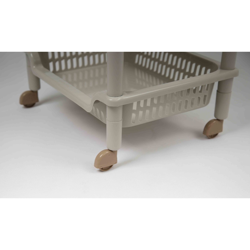 SIMMA ห้องครัวสำนักงานห้องน้ำชั้นเก็บของอเนกประสงค์ 4 ชั้นพร้อมล้อ 830-4