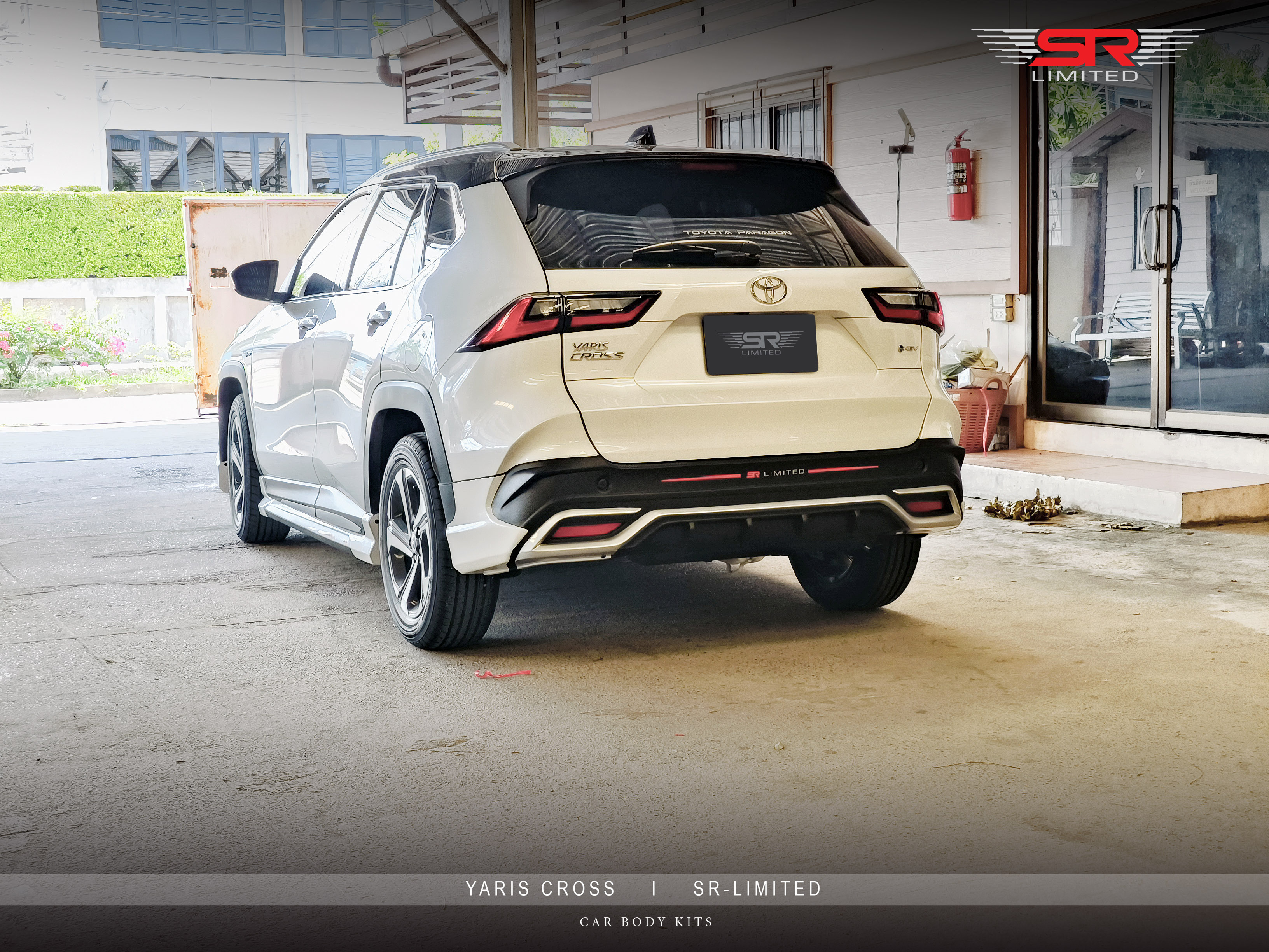 ชุดแต่งรถ-สเกิร์ต-อุปกรณ์แต่งรถ New Toyota Yaris Cross 2023-2024