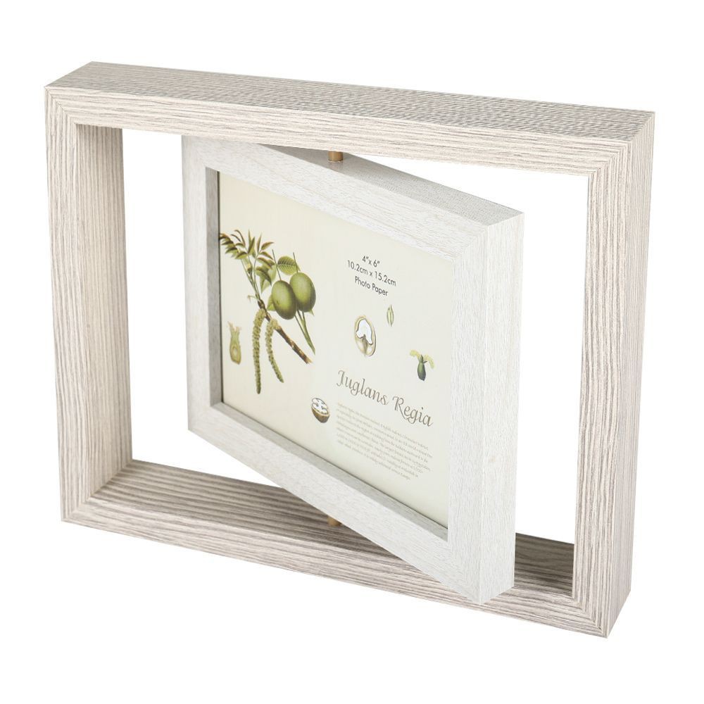กรอบรูป HOME LIVING STYLE FLEUR 4X6 นิ้ว สีเบจ กรอบรูป