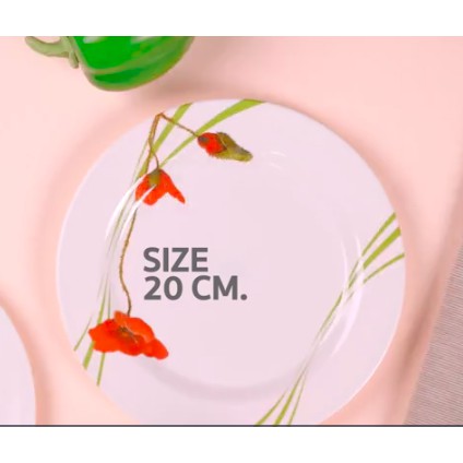 !!สินค้าขายดี!! ชุดจานเมลามีน Melamin Plate Set 4pc