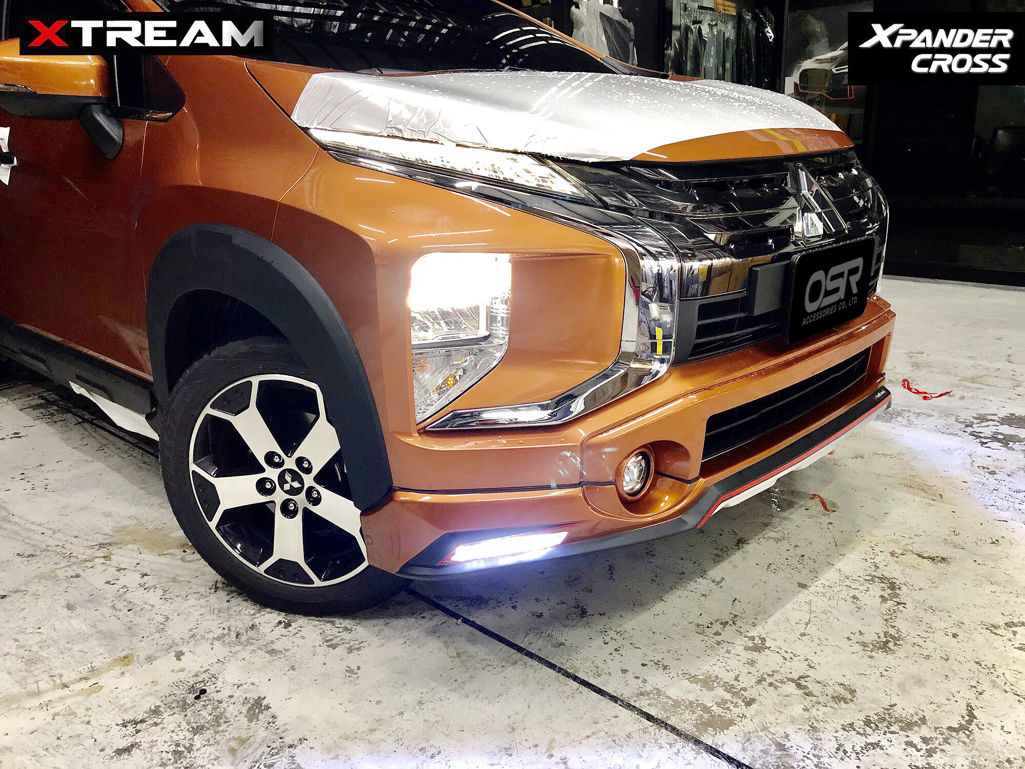 ชุดแต่งรถ Mitsubishi Xpander Cross ทรง X-Treme