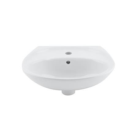 Wall-Hung Basins อ่างล้างหน้าแขวน KARAT K-21135X-1-WK สีขาว อ่างล้างมือ