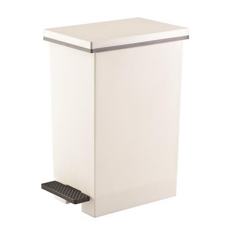 ถังขยะเหยียบเหลี่ยม DKW HH-2600I 5 ลิตร สีขาว สะดวกต่อการใช้งาน