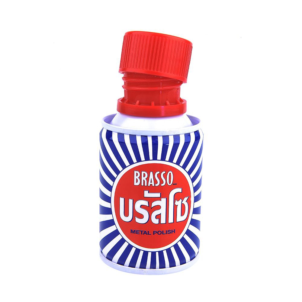 น้ำยาทำความสะอาดโลหะ BRASSO 100 มล. DAILY CLEANER RUST 100ML BRASSO