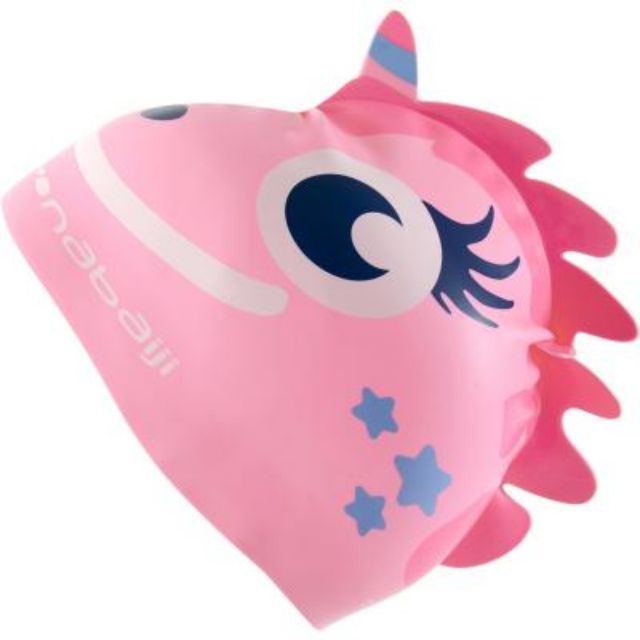 Nabaiji หมวกว่ายน้ำซิลิโคน ออกแบบ น่ารักๆ สีสรรสดใส