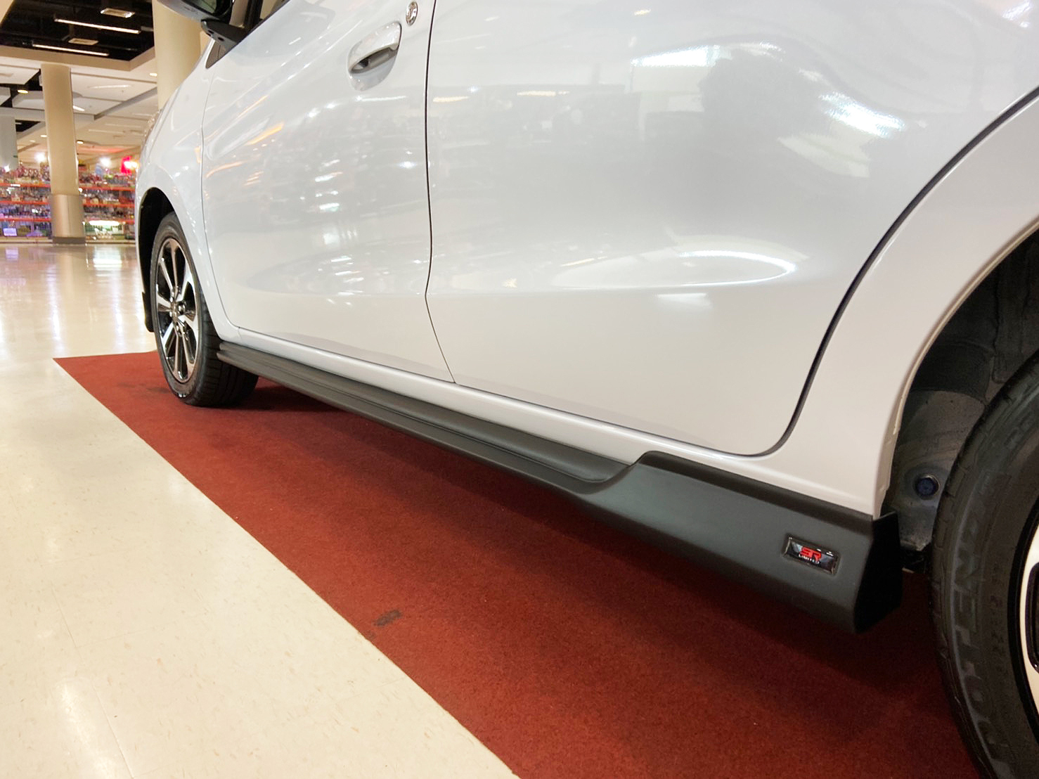 ชุดแต่งรถ สเกิร์ต-สปอยเลอร์ New Mitsubishi Mirage 2020 ทรง SR-Limited By OSR