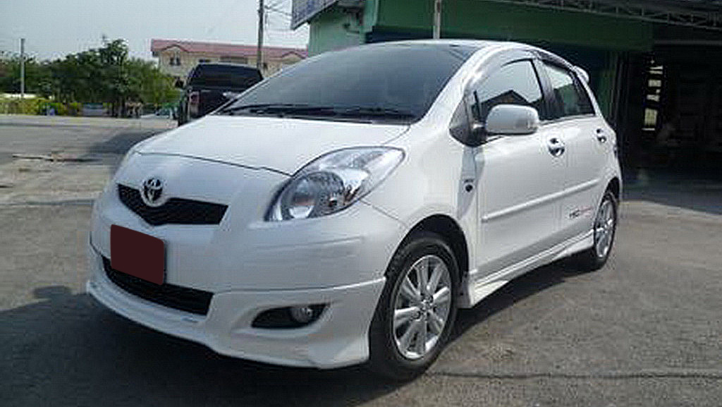ชุดแต่งรถ สเกิร์ต-สปอยเลอร์ Yaris 2009-2011 ทรง TRD Style