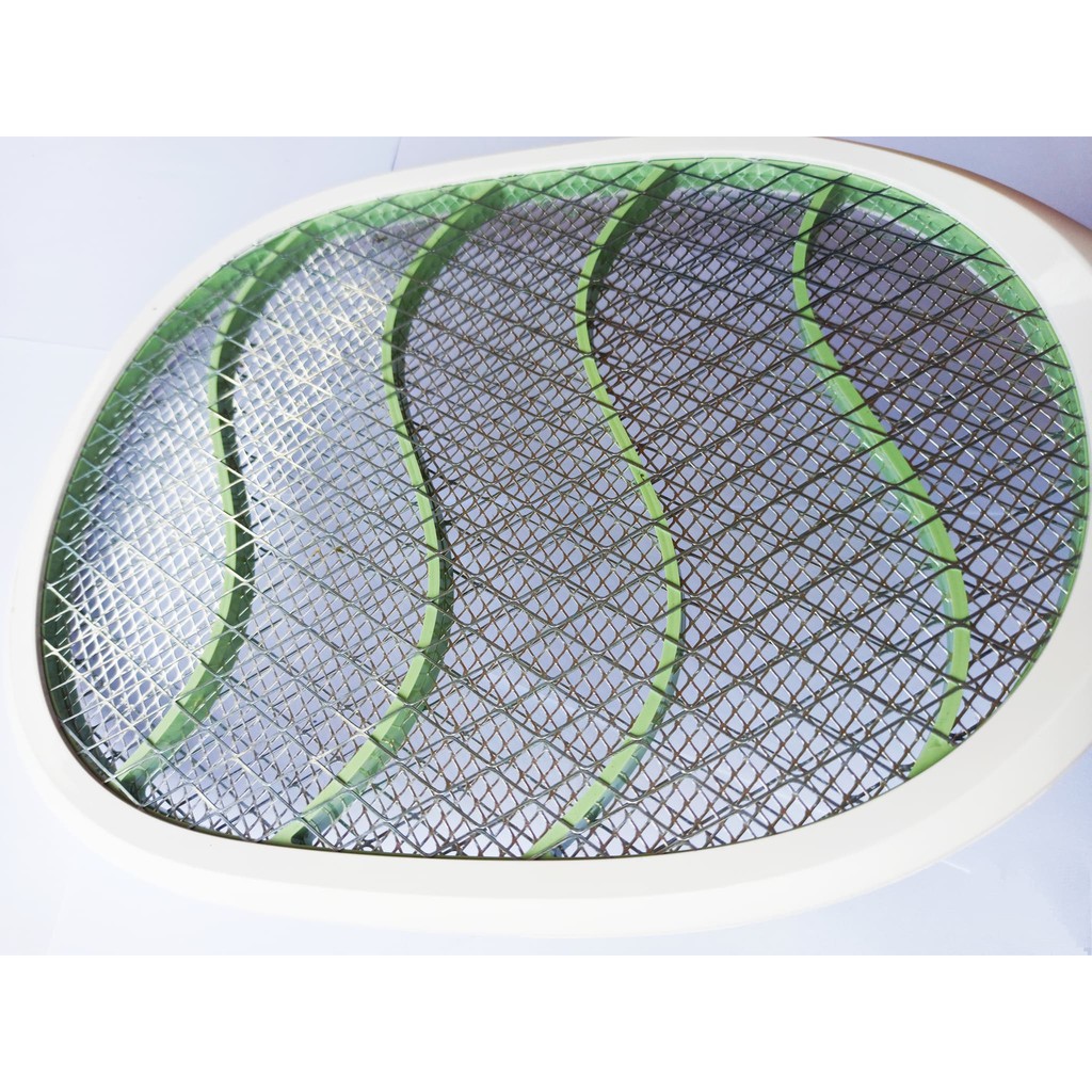 ไม้ตียุงไฟฟ้า KAMISAFE รุ่น KM-3835A พร้อมไฟฉาย LED มีสายต่อชาร์จ ไม่ช็อตมือเด็ก ไฟหมดภายใน 5 วินาทีจากตาข่าย ใช้ไฟบ้าน