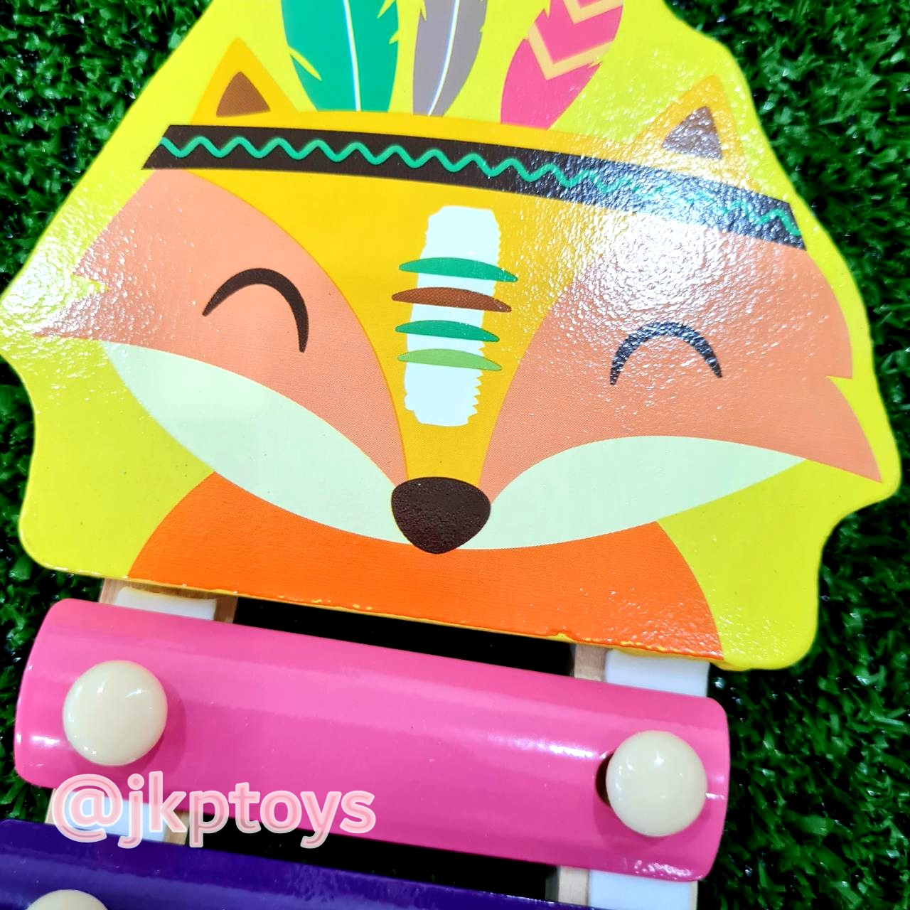 ของเล่นไม้เสริมพัฒนาการ ระนาดไม้ลายสัตว์