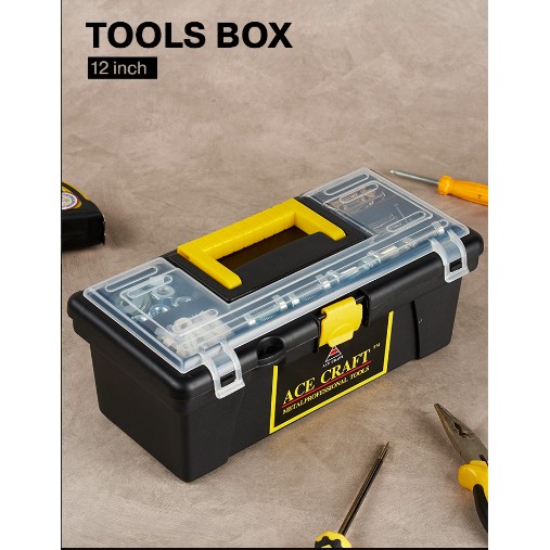 !!สินค้าขายดี!! กล่องเก็บเครื่องมือช่าง 12 นิ้ว 12" Tools Box