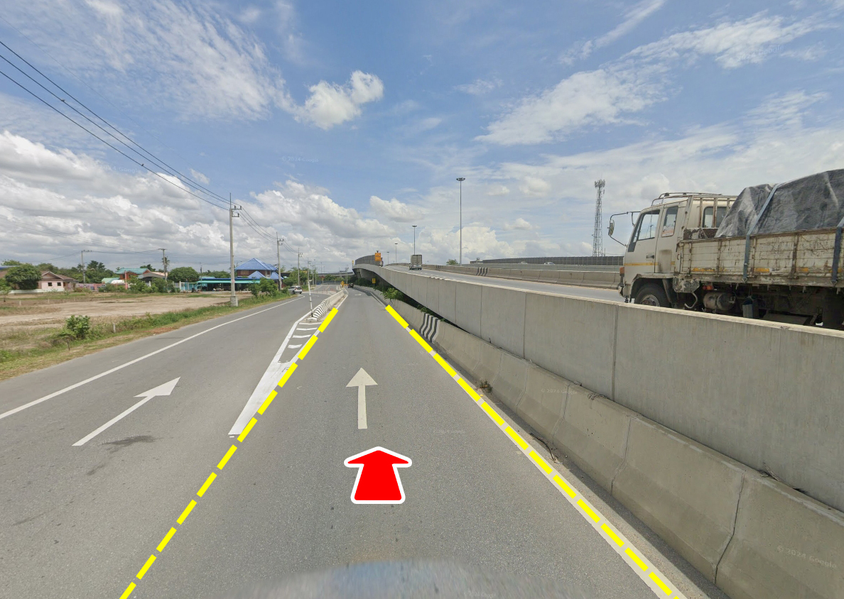 72111-ขายที่ดิน ติดถนนราชพฤกษ์ บางหลวง ปทุมธานี