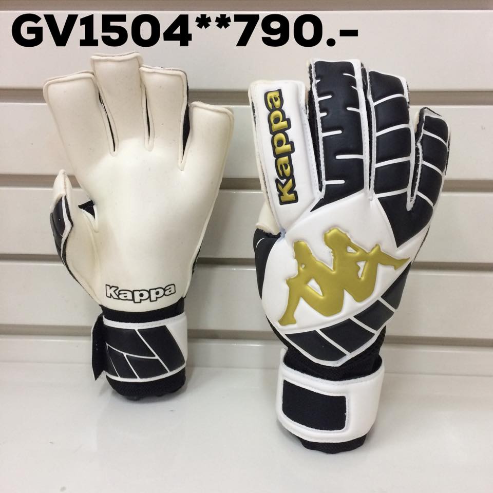 KAPPA ถุงมือผู้รักษาประตู รหัส GV1504 สีฟ้า เบอร์ 6-10
