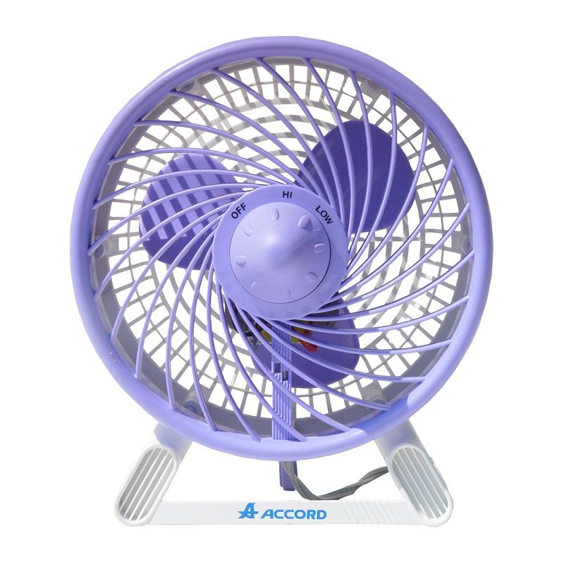 ACCORD PREVAIL พัดลมตั้งโต๊ะ 7 Turbo รุ่น DT-78 ขนาด 7 นิ้ว (คละสี)