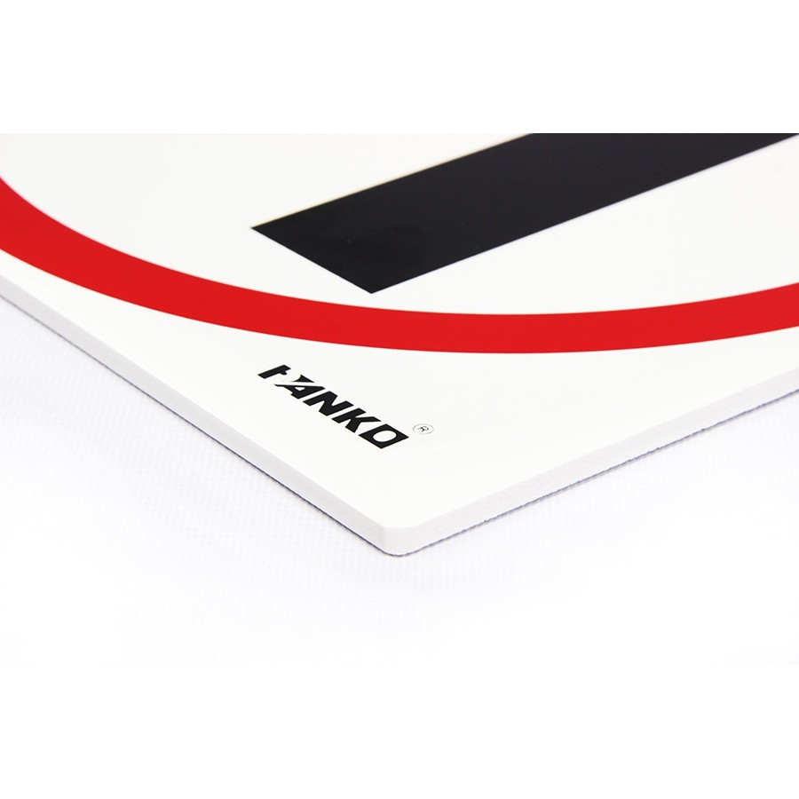 SA2105-ป้ายจราจร ห้ามเลี้ยวซ้าย ขนาด 30*30ซม PV5mm