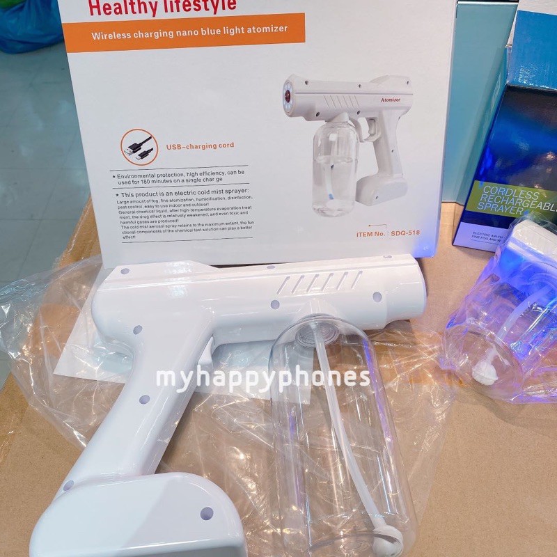 ปืนฆ่าเชื้อโรค, ปืนพ่นฆ่าเชื้อ, ปืนNANO, ปืนฉีดพ่นเเอลกอฮอล์ รูปและคลิปเป็นสินค้าจริง