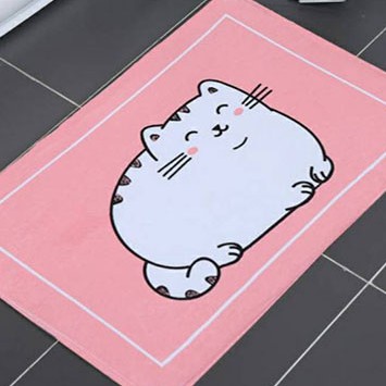!!!ของพร้อมส่ง !!! พรมเช็ดเท้าลายการ์ตูน พรมกันลื่น พรมห้องน้ำ ห้องนอน ขนาด 40x60 cm.