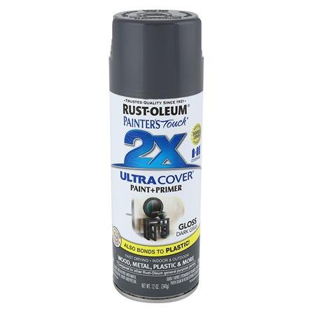 สีสเปรย์ RUST-OLEUM 2X DARK GRAY#9115 มาตรฐานระดับโลก